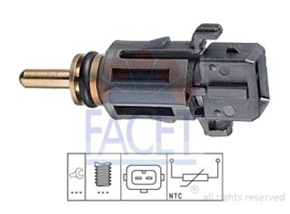 SENSORI DI TEMPERATURA REFRIGERANTE/OLIO/CARBURA