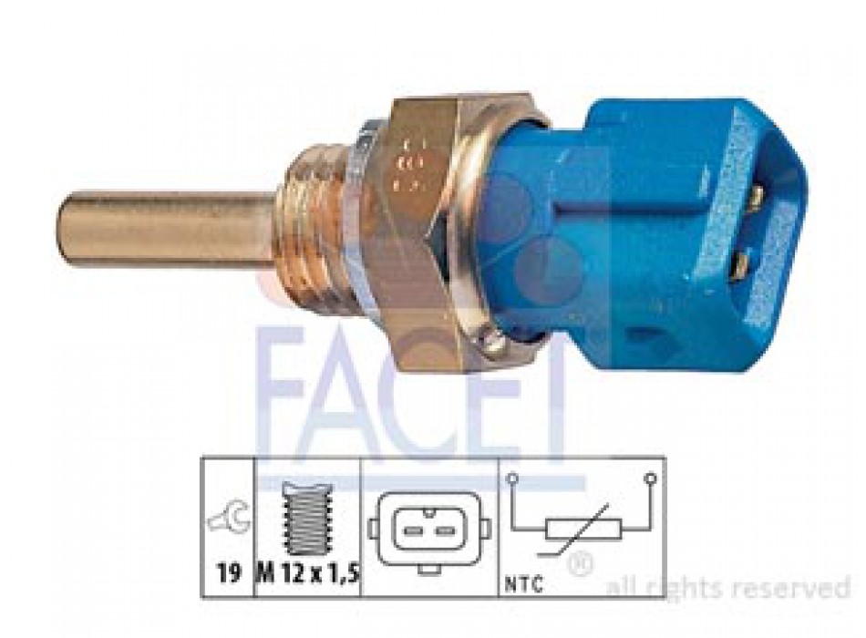 SENSORI DI TEMPERATURA REFRIGERANTE/OLIO/CARBURANT