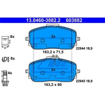 SERIE PASTIGLIE ANTERIORI