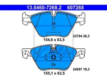 SERIE PASTIGLIE ANTERIORI