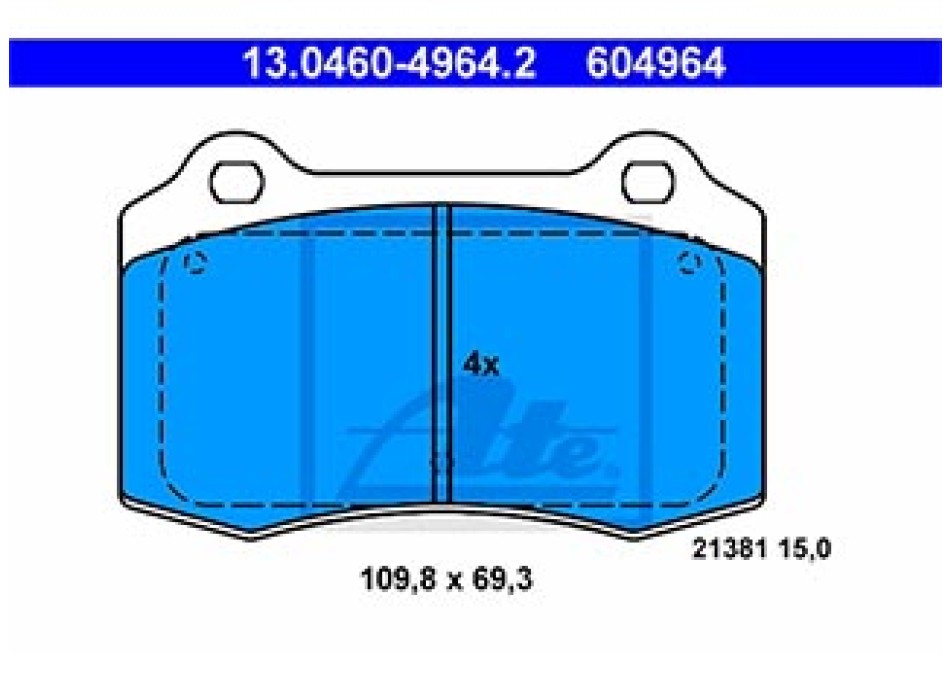 SERIE PASTIGLIE ANTERIORI