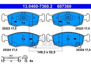 SERIE PASTIGLIE ANTERIORI