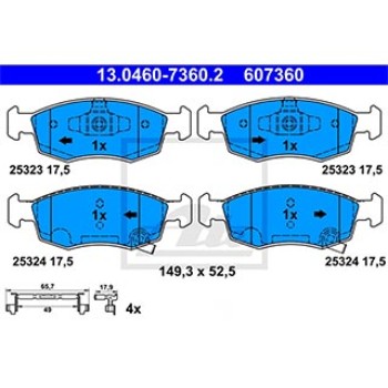 SERIE PASTIGLIE ANTERIORI