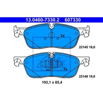 SERIE PASTIGLIE ANTERIORI