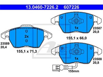 SERIE PASTIGLIE ANTERIORI