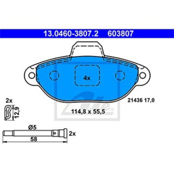 SERIE PASTIGLIE ANTERIORI
