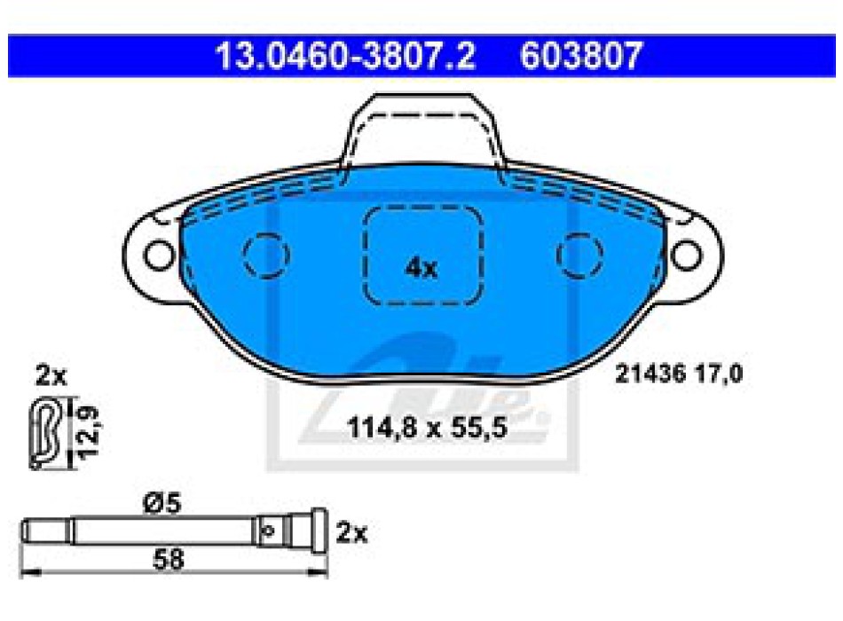 SERIE PASTIGLIE ANTERIORI