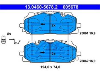 SERIE PASTIGLIE ANTERIORI