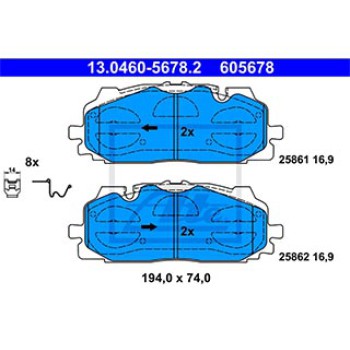 SERIE PASTIGLIE ANTERIORI