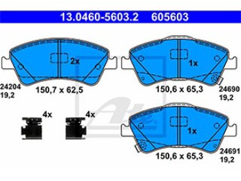SERIE PASTIGLIE ANTERIORI