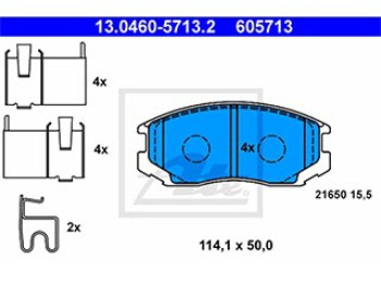 SERIE PASTIGLIE ANTERIORI