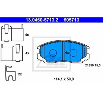 SERIE PASTIGLIE ANTERIORI