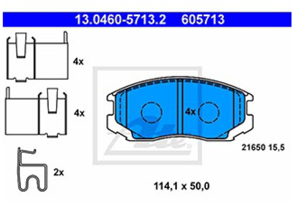 SERIE PASTIGLIE ANTERIORI