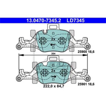 SERIE PASTIGLIE CERAMIC ANTERIORI