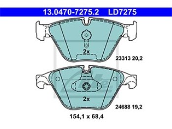 SERIE PASTIGLIE CERAMIC ANTERIORI