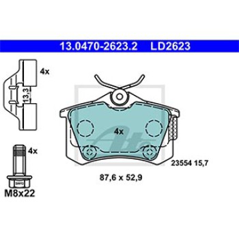 SERIE PASTIGLIE CERAMIC POSTERIORI