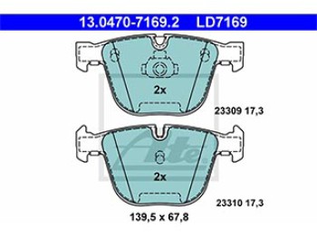 SERIE PASTIGLIE CERAMIC POSTERIORI