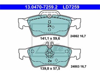 SERIE PASTIGLIE CERAMIC POSTERIORI