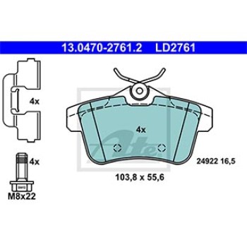 SERIE PASTIGLIE CERAMIC POSTERIORI