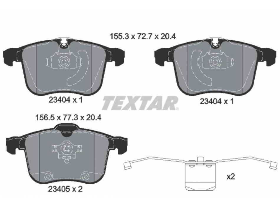 SERIE PASTIGLIE FRENI ANT.