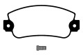 Serie pastiglie freni posteriori