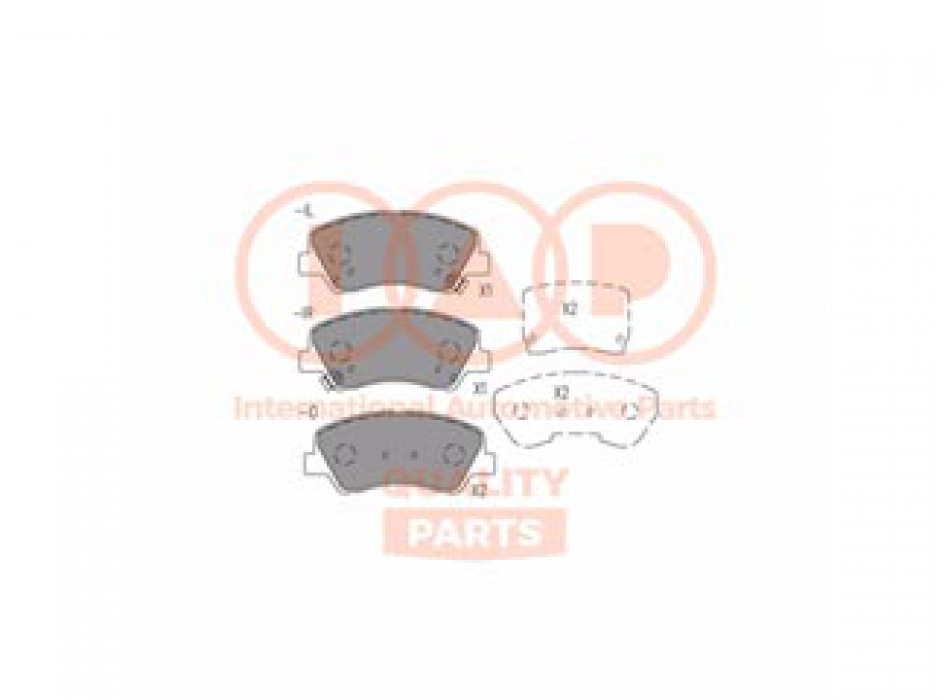 SERIE PASTIGLIE FRENO ANT.(E90R)
