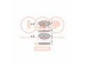 SERIE PASTIGLIE FRENO ANT.(PREMIUM)