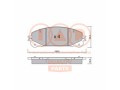 SERIE PASTIGLIE FRENO ANT.(PREMIUM)