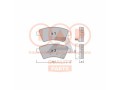 SERIE PASTIGLIE FRENO ANT.(PREMIUM)