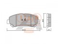 SERIE PASTIGLIE FRENO ANT.(PREMIUM)