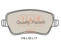 SERIE PASTIGLIE FRENO ANT.(PREMIUM)