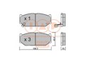 SERIE PASTIGLIE FRENO ANT.(PREMIUM)