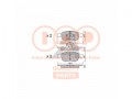 SERIE PASTIGLIE FRENO ANT.(PREMIUM)