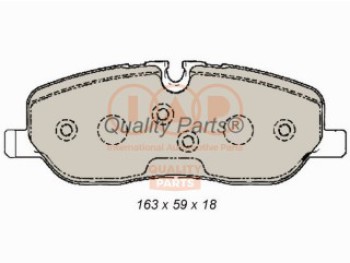 SERIE PASTIGLIE FRENO ANT.(PREMIUM)