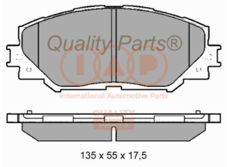 SERIE PASTIGLIE FRENO ANTERIORI