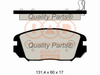 SERIE PASTIGLIE FRENO ANTERIORI