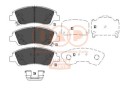 SERIE PASTIGLIE FRENO ANTERIORI