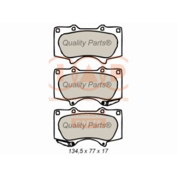 SERIE PASTIGLIE FRENO ANTERIORI