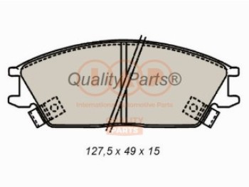 SERIE PASTIGLIE FRENO ANTERIORI