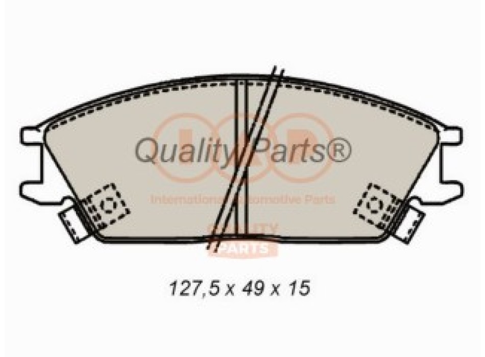 SERIE PASTIGLIE FRENO ANTERIORI