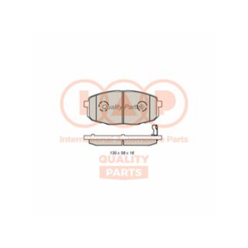 SERIE PASTIGLIE FRENO ANTERIORI