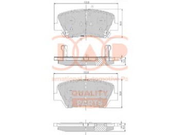 SERIE PASTIGLIE FRENO ANTERIORI