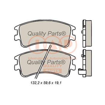 SERIE PASTIGLIE FRENO ANTERIORI