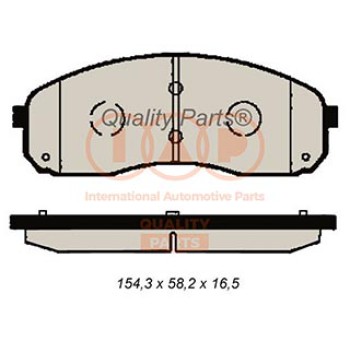 SERIE PASTIGLIE FRENO ANTERIORI