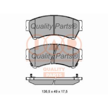 SERIE PASTIGLIE FRENO ANTERIORI