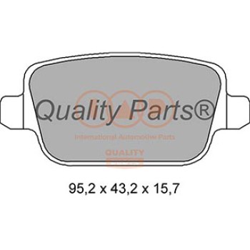 SERIE PASTIGLIE FRENO POSTERIORI