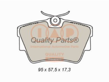 SERIE PASTIGLIE FRENO POSTERIORI