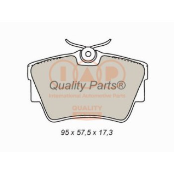 SERIE PASTIGLIE FRENO POSTERIORI