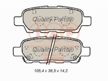 SERIE PASTIGLIE FRENO POSTERIORI