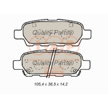 SERIE PASTIGLIE FRENO POSTERIORI